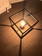 Moderne Kubus Lamp, Ophalen of Verzenden, Zo goed als nieuw, Metaal, Minder dan 100 cm