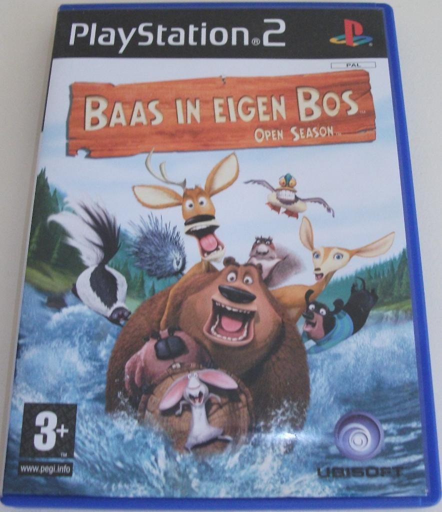 PS2 Game *** BAAS IN EIGEN BOS ***, Cd's en Dvd's, Dvd's | Kinderen en Jeugd, Gebruikt, Avontuur, Alle leeftijden, Ophalen of Verzenden