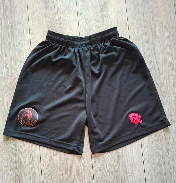 sparta rotterdam robey short maat l, Kleding | Heren, Sportkleding, Zo goed als nieuw, Voetbal, Maat 52/54 (L), Zwart, Ophalen of Verzenden