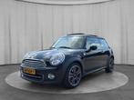 Mini 1.6 ONE 2011 Zwart, Auto's, Mini, Voorwielaandrijving, 4 cilinders, 4 stoelen, Handgeschakeld