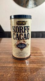 Korff Cacao Blik, Ophalen of Verzenden, Zo goed als nieuw, Overige, Overige merken