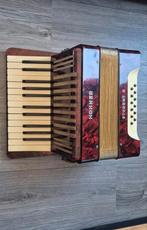 Vintage Hohner Student II Accordeon, Muziek en Instrumenten, Accordeons, Gebruikt, Met riemen, Overige formaten, Hohner