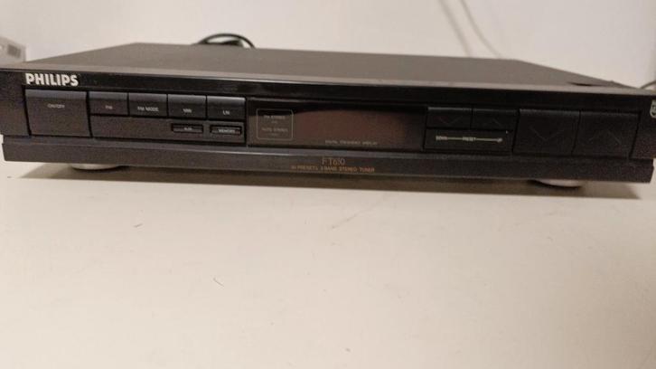 Philips Stereo Tuner FT650/00R – Made in Japan, Audio, Tv en Foto, Tuners, Gebruikt, Ophalen of Verzenden