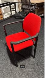 Lande Design Stoel - Vergaderstoel Rood, Kunststof, Gebruikt, Lande design, Ophalen of Verzenden