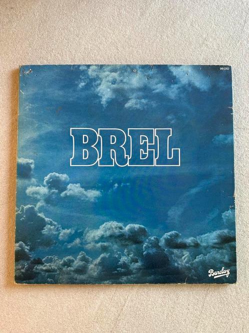 Jacques Brel – Brel (1977) Franse persing LP, Cd's en Dvd's, Vinyl | Pop, Zo goed als nieuw, 1960 tot 1980, Ophalen of Verzenden