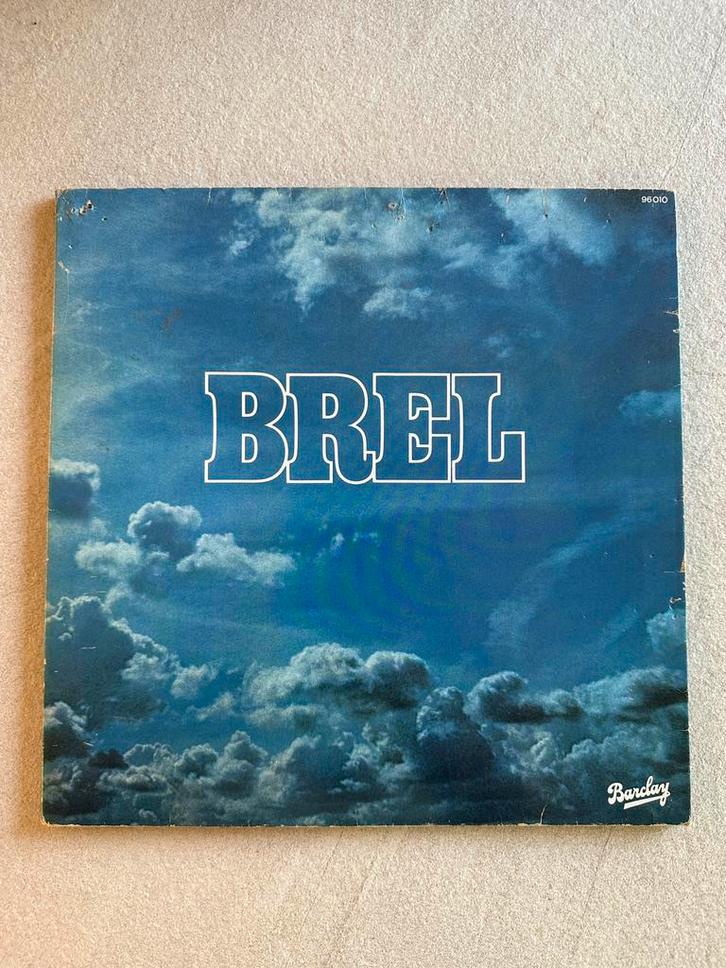Jacques Brel – Brel (1977) Franse persing LP, Cd's en Dvd's, Vinyl | Pop, Zo goed als nieuw, 1960 tot 1980, Ophalen of Verzenden