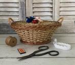 Antieke Franse ijzeren schaar voor decoratie, Ophalen of Verzenden