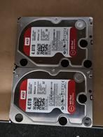 Western digital red 4tb 4000gb pc hdd hardeschijf, Intern, Gebruikt, Desktop, SATA