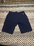 Lyle & Scott Golf Korte Broek - Maat W30, Ophalen of Verzenden, Zo goed als nieuw, Overige maten, Blauw