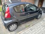 Peugeot 107 1.0 12V 5DR 2008 68 PK Grijs met mankement, Auto's, Voorwielaandrijving, 4 stoelen, 68 pk, Origineel Nederlands