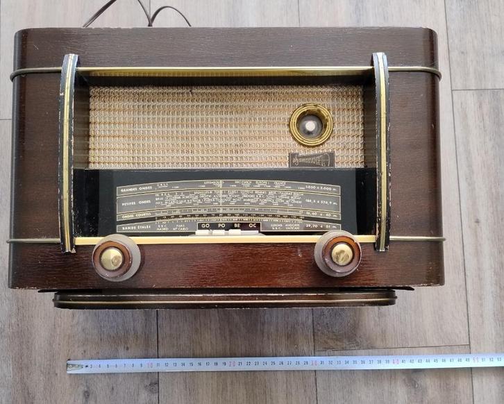 antieke BUIZEN radio 50er jaren (ziet er goed uit), Audio, Tv en Foto, Radio's, Niet werkend, Radio, Ophalen of Verzenden