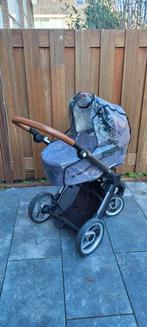 Mutsy Evo Urban Nomad kinderwagen met ligbak zitje regenhoes, Ophalen, Gebruikt, Combiwagen, Mutsy