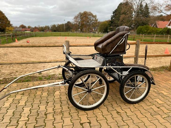 Enkelspan Marathonwagen Pony, Dieren en Toebehoren, Rijtuigen en Koetsen, Gebruikt, Marathonwagen, Pony