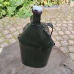 Emaille veldfles , groen !, Antiek en Kunst, Antiek | Emaille, Ophalen of Verzenden