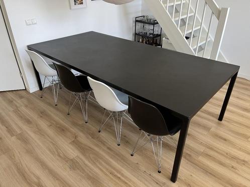HAY T12 Tafel – Zwart – 120x250 cm, Huis en Inrichting, Tafels | Eettafels, Gebruikt, 100 tot 150 cm, 200 cm of meer, Vijf personen of meer