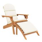 Tuinstoel Adirondack met voetensteun, Huis en Inrichting, Stoelen, Verzenden, Nieuw