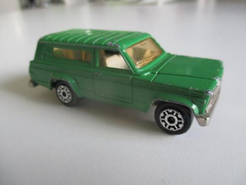 majorette jeep cherokee groen, Hobby en Vrije tijd, Modelauto's | Overige schalen, Gebruikt, Auto, Ophalen of Verzenden