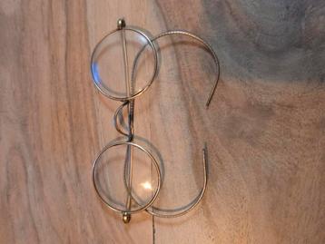 Antieke bril met laag goud 20 micron john lennon style beschikbaar voor biedingen