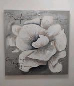 Schilderijen roos, canvas schilderijen, Huis en Inrichting, Ophalen, Zo goed als nieuw, Schilderij, 75 tot 100 cm