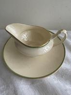 Vintage Sauskom en Schaaltje Plateelbakkerij Gouda, Antiek en Kunst, Antiek | Servies los, Ophalen of Verzenden
