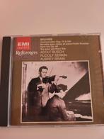 Brahms Vioolsonates - Adolf Busch, Rudolf Serkin, Ophalen of Verzenden, Romantiek, Gebruikt, Kamermuziek