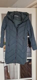 Khujo Jas Maat S - Donkergroen, Ophalen of Verzenden, Zo goed als nieuw, Maat 36 (S), Groen