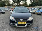 Volkswagen Polo 1.2-12V Cross open dak nieuwe apk airco, Voorwielaandrijving, 1198 cc, Zwart, Bedrijf