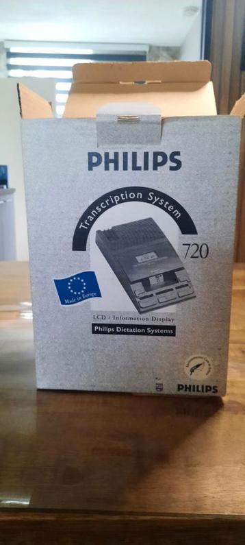 Philips Transcription System 720 - Compleet in Doos beschikbaar voor biedingen