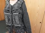 Warm vest ruime 44 zwart wit h m, Kleding | Dames, Grote Maten, Ophalen of Verzenden, Zo goed als nieuw, Zwart, Trui of Vest