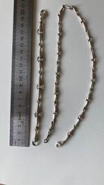 Zilveren armband en halsketting 825, Ophalen of Verzenden, Zo goed als nieuw, Zilver