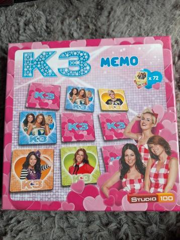 K3 memo spel nieuw  beschikbaar voor biedingen