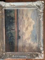 Nederlands Landschap, CH v D gesigneerd, Antiek en Kunst, Kunst | Schilderijen | Klassiek, Ophalen of Verzenden