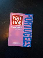 Taalgids Portugees - Wat & Hoe, Non-fictie, Ophalen of Verzenden, Zo goed als nieuw, Portugees