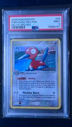 Porygon2 EX Delta Species Foil PSA 9, Ophalen of Verzenden, Zo goed als nieuw, Losse kaart, Foil