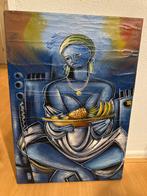 Afrikaans Schilderij, Antiek en Kunst, Ophalen