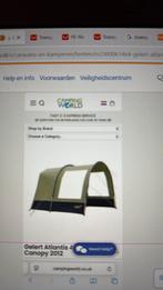 TE KOOP GEVRAAGD voortent voor een Gelert antlantis 4 tent., Ophalen of Verzenden