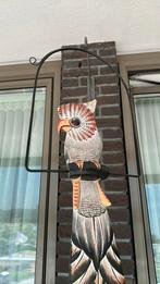 Balinese houten uil. Hoogte 100 cm, Ophalen