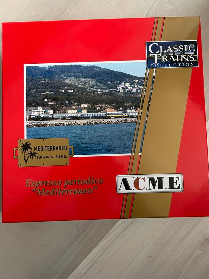 ACME 55080 Mediterraneo, Hobby en Vrije tijd, Modeltreinen | H0, Nieuw, Wagon, Gelijkstroom, Overige merken, NS, Ophalen