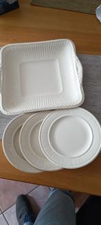 Wedgwood fruitschaal 3 gebakbordjes, Huis en Inrichting, Keuken | Servies, Verzenden, Wedgwood, Porselein, Schaal of Schalen