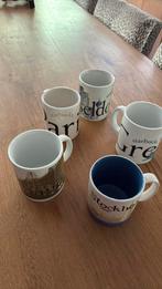 Starbucks city mugs 5 stuks in nieuwstaat, Huis en Inrichting, Keuken | Servies, Keramiek, Ophalen of Verzenden, Zo goed als nieuw