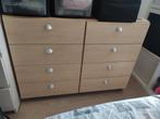 Twee ladenkasten. Of nachtkastjes, Huis en Inrichting, Ophalen, 1 of 2 laden, 50 tot 100 cm, Zo goed als nieuw