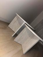 Jysk Salontafel Set - Twee Ronde Tafels, Huis en Inrichting, Tafels | Salontafels, Ophalen, Kunststof, 50 tot 100 cm, Rond