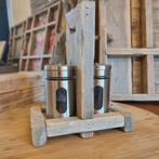 peper en zoutstel, hout, Ophalen of Verzenden, Nieuw