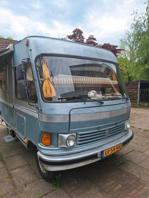 Camper bedford hymer benzine 1982, Caravans en Kamperen, Campers, Particulier, tot en met 4, Integraal, Hymer, Benzine, Ophalen