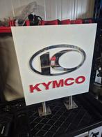 reclamebord kymco sym leovince lichtbak, Verzamelen, Merken en Reclamevoorwerpen, Ophalen, Zo goed als nieuw, Reclamebord
