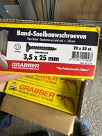 Bandschroeven, Ophalen, Nieuw
