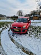 Ford Fusion 1.4 16V 2006 Rood, Auto's, Ford, Voorwielaandrijving, 15 km/l, 49 €/maand, Origineel Nederlands