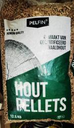 Pelfin Premium Quality Pellets - 30 zakken - 12,5 kg, Minder dan 3 m³, Ophalen, Overige houtsoorten, Blokken