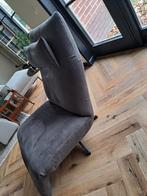 Antraciet Microleder Relaxfauteuil (2022), Ophalen, 75 tot 100 cm, Zo goed als nieuw, 75 tot 100 cm