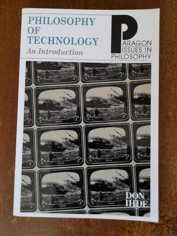 Ihde - Philosophy of Technology (Ongelezen) beschikbaar voor biedingen